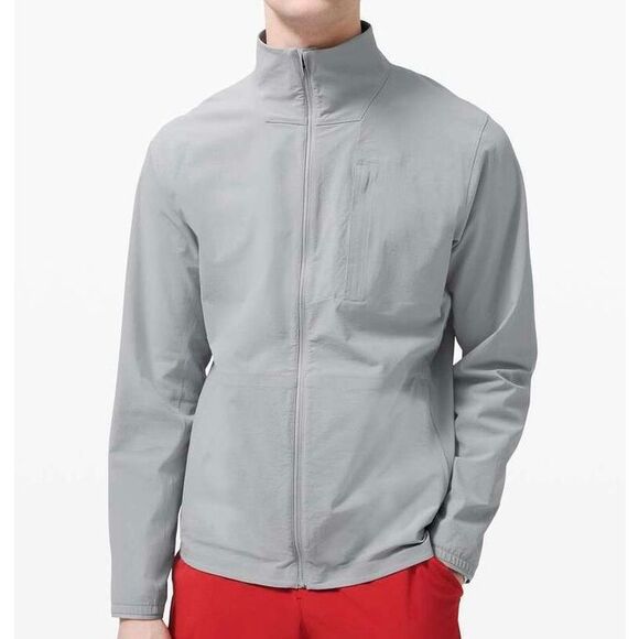 lululemon athletica Other - Lululemon Men's Expeditionist Jacket Water Repellent Size L Rhino Grey